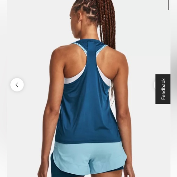 Under Armour Navy Knockout Novelty Tank - Picture 4 of 4